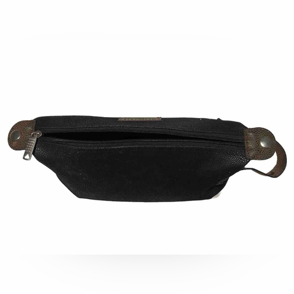 MANSCAPED THE SHED Toiletry Travel Bag Lightweight Black Brown Vegan Leather - Picture 4 of 11